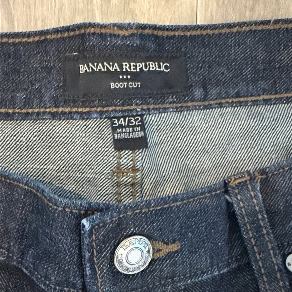 Banana Republic Men's Boot Cut 34/32 Jeans - Picture 3 of 7